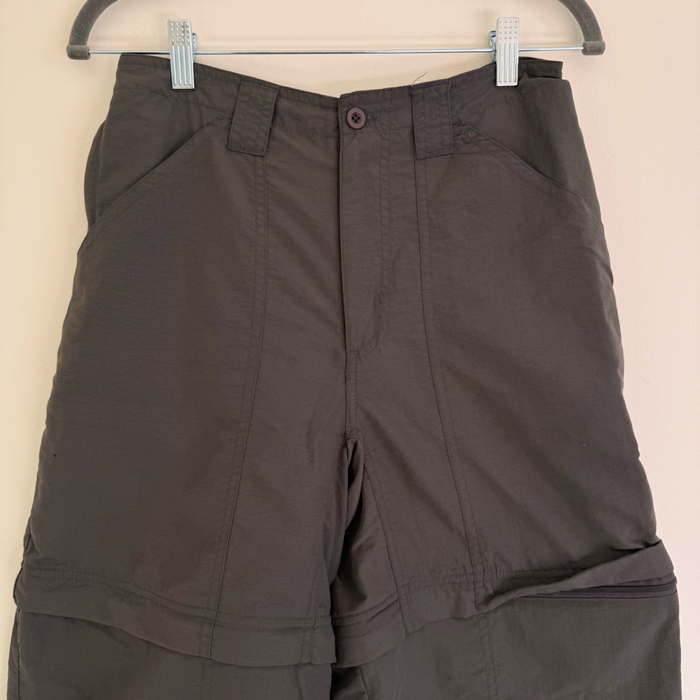 2/$15 Alpine Design Women Gray Pants Medium Convertible Short Hiking Pants  Y2K - Picture 2 of 15